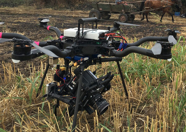 Alta drone with Arri Alexa Mini - Photo by ACS France