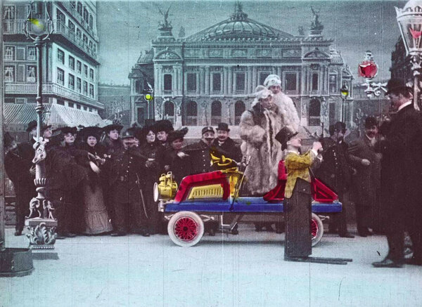 "Le Raid Paris-Monte Carlo en automobile", 1905 - Collection Cinémathèque française