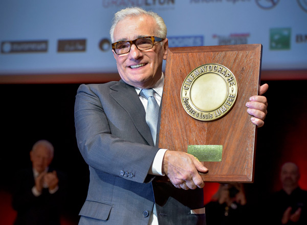 Martin Scorsese et le Prix Lumière 2015 - Photo Sandrine Thesillat et Jean-Luc Mège