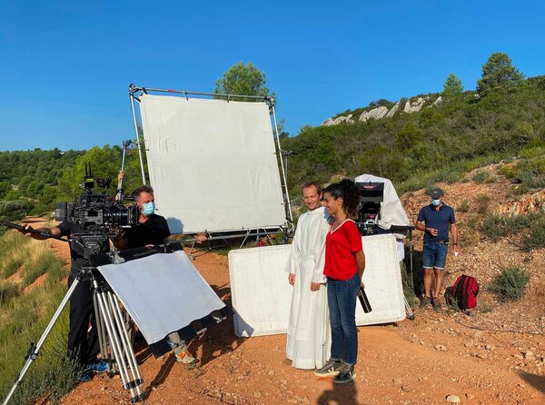 Tournage de "Prière d'enquêter"