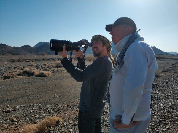Alexandre Astier et Jean-Marie Dreujou, au Sultanat d'Oman - Photo Amandine Hanse-Balssa