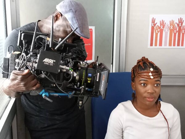 Tournage de la série "MTV Shuga Babi"