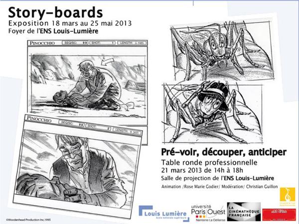 Story-boards Une exposition à visiter à l'ENS Louis-Lumière