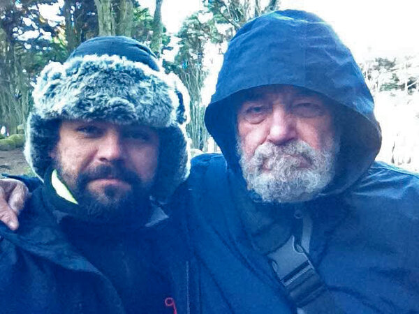 André Szankowski et Andrzej Żuławski sur le tournage de "Cosmos" - DR