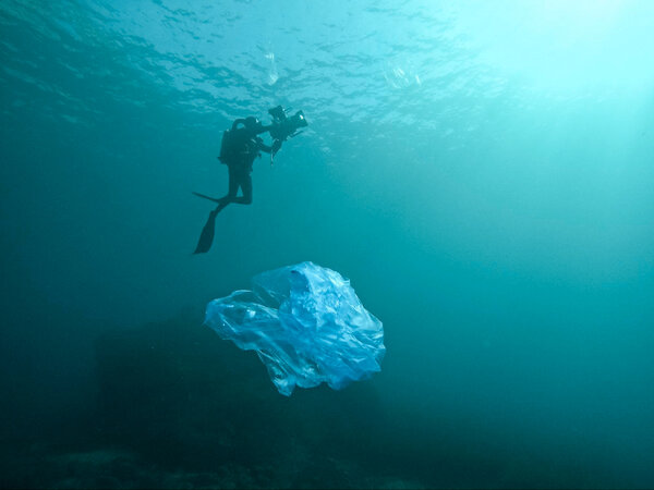 Déchets sous-marins - Bluearth Studio