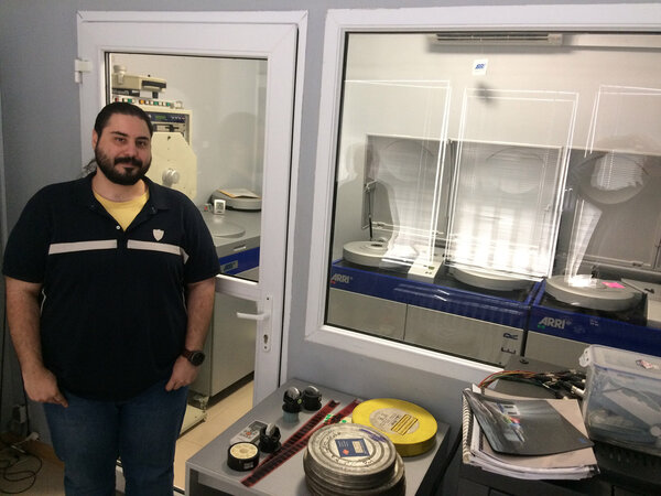Hootan Haghshenas et les Arri Laser