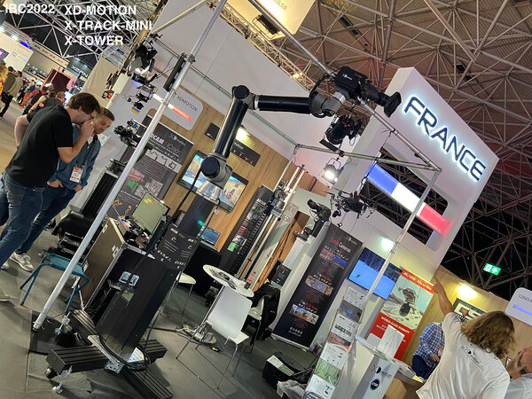 Sur le stand XD motion
