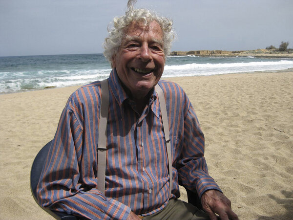 Walter Lassally in retirement in Crete