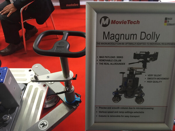 La Magnum Dolly sur le stand MovieTech