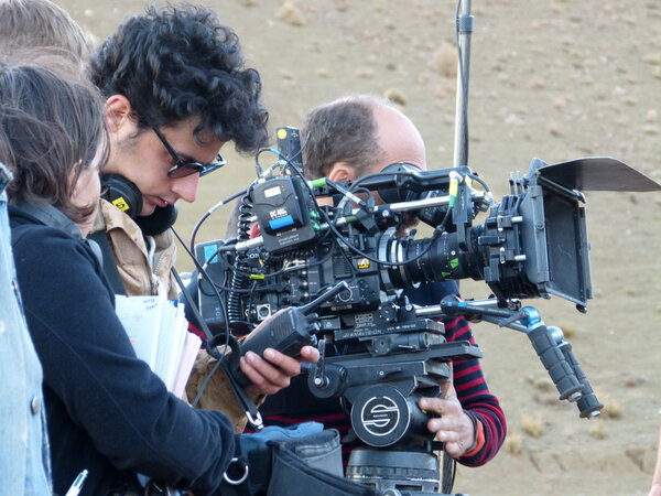 La caméra Sony F55 "panavisée" dans sa configuration de tournage - DR