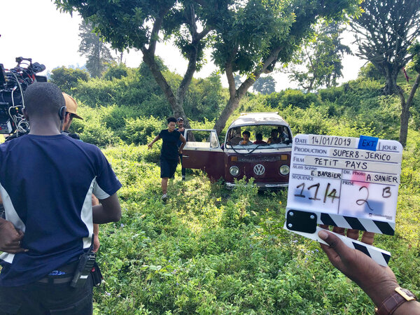 The shooting of "Petit pays"