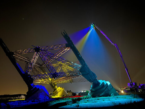 Tournage du clip "Marianne" avec la grue Agilight de Lumex