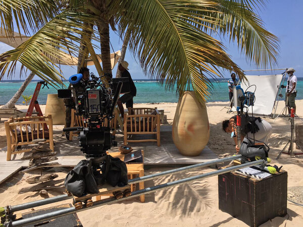 Tournage de "Meutres à Marie-Galante" avec Turtle Max Caraïbes