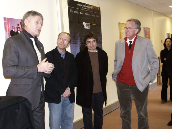 Pierre-William Glenn, Jean-Marie Lavalou, Eric Gautier et Tom Stern à la CST
