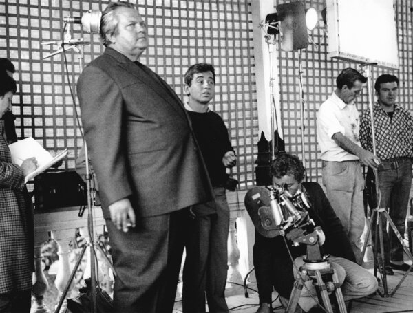 Orson Welles et Willy Kurant - Archives Willy Kurant