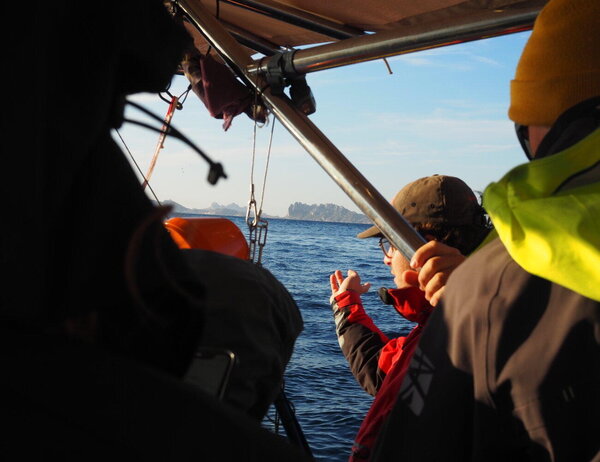 Backstage dans la rade de Marseille