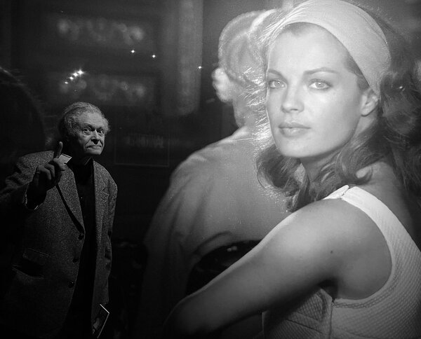 Pierre-William Glenn et Romy Schneider - Photo Gilles Porte