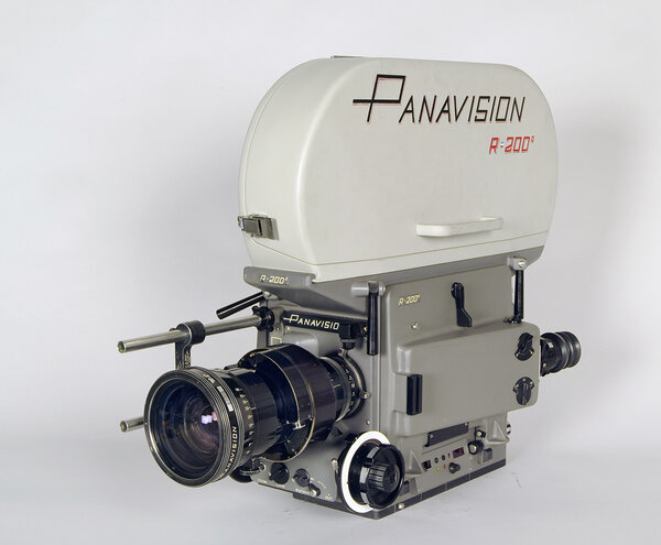 La caméra Panavision 35 mm SPSR5 - Photo Stéphane Dabrowski - Cinémathèque française