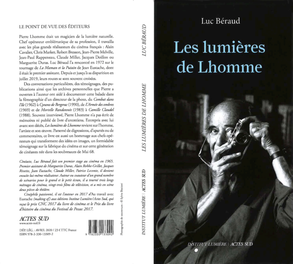 "Les lumières de Lhomme", quatrième et première de couverture