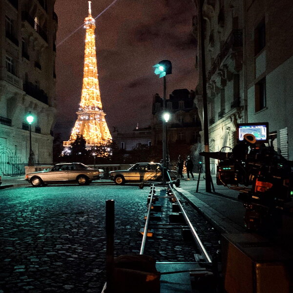 Tournage de "Suprêmes NTM" - Photo faite par l'équipe, retouchée par Eric Dumont