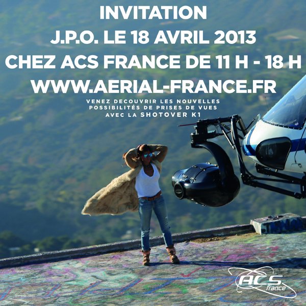 La Shotover K1 présentée à la Journée portes ouvertes d'ACS France