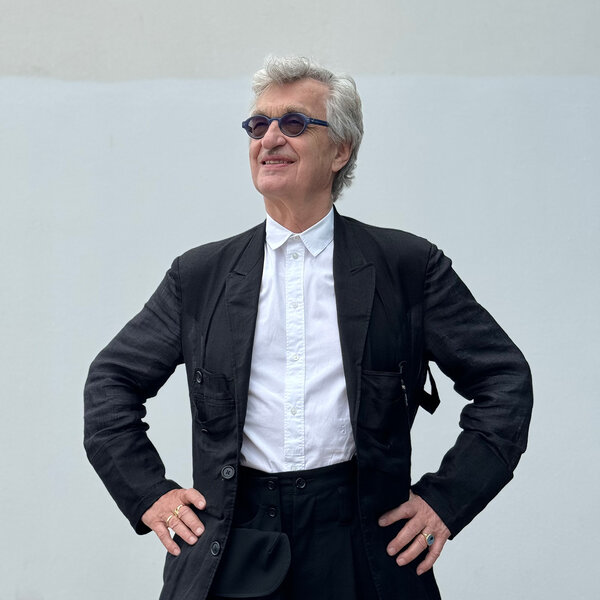Wim Wenders en 2024 - Photo Agnès Godard