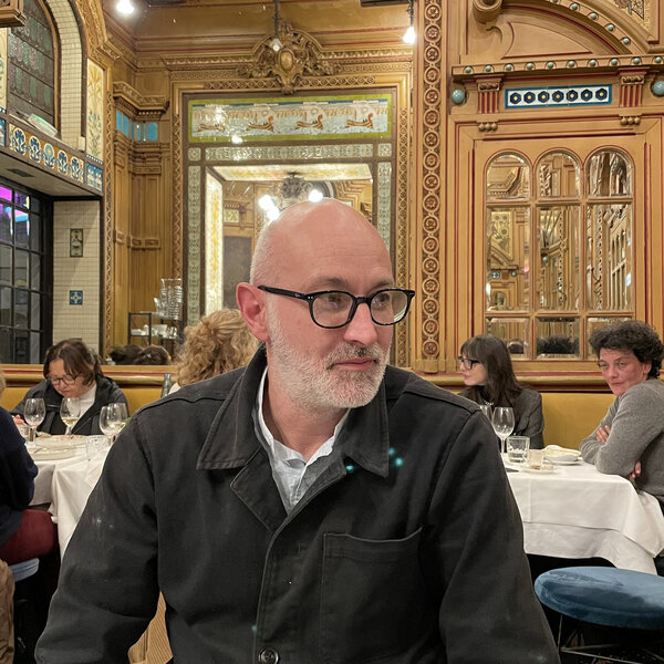 Jérôme Baron au célèbre restaurant La Cigale - Photo Agnès Godard