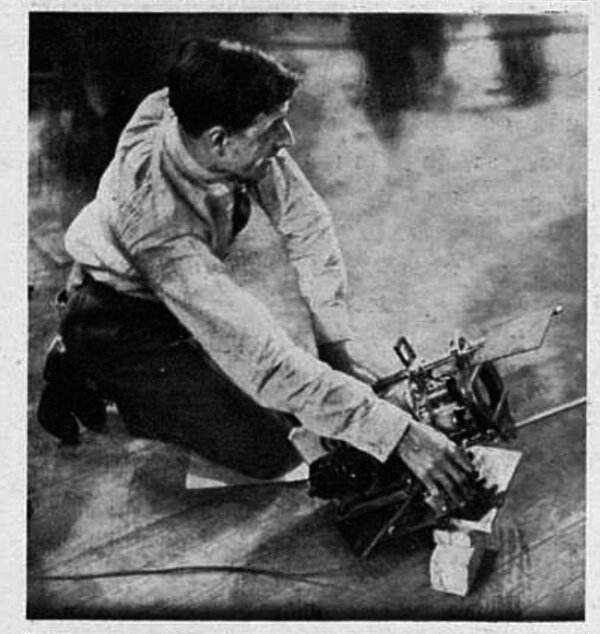 Georges Périnal sur le tournage de "Maldone"