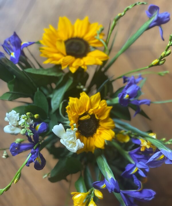 Samedi 22 mars | Photo Gilles Porte (iPhone) - <p>Le printemps a débarqué la veille, jour du clap de fin du <i>Fils de personne</i>. C'est l'heure pour chacun de faire un grand ménage. Je choisis de confectionner un bouquet en m'arrêtant dans le 18<sup class="typo_exposants">e</sup> arrondissement de Paris.</p>
<p>Je sais que la redescente va être difficile, comme chaque fois après une telle traversée...</p>