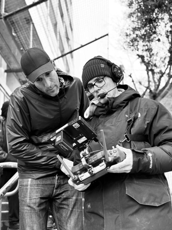 Tournage de "Pax Massillia" avec Antony Diaz