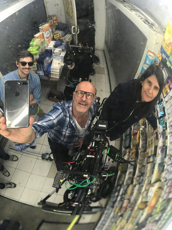 Selfie de Thierry Pouget et Julie Manoukian