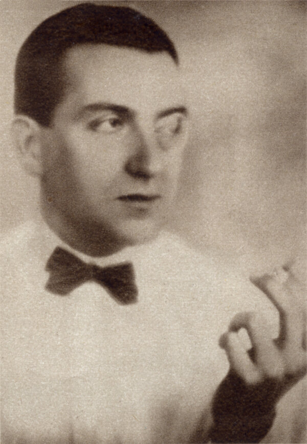 Fritz Lang - Portrait publié dans <i>La Petite illustration</i> du 3 mars 1928