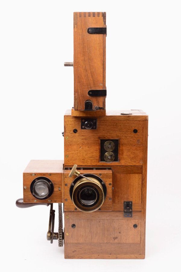 Caméra Gaumont de 1902 - Photo Stéphane Dabrowski - Cinémathèque française