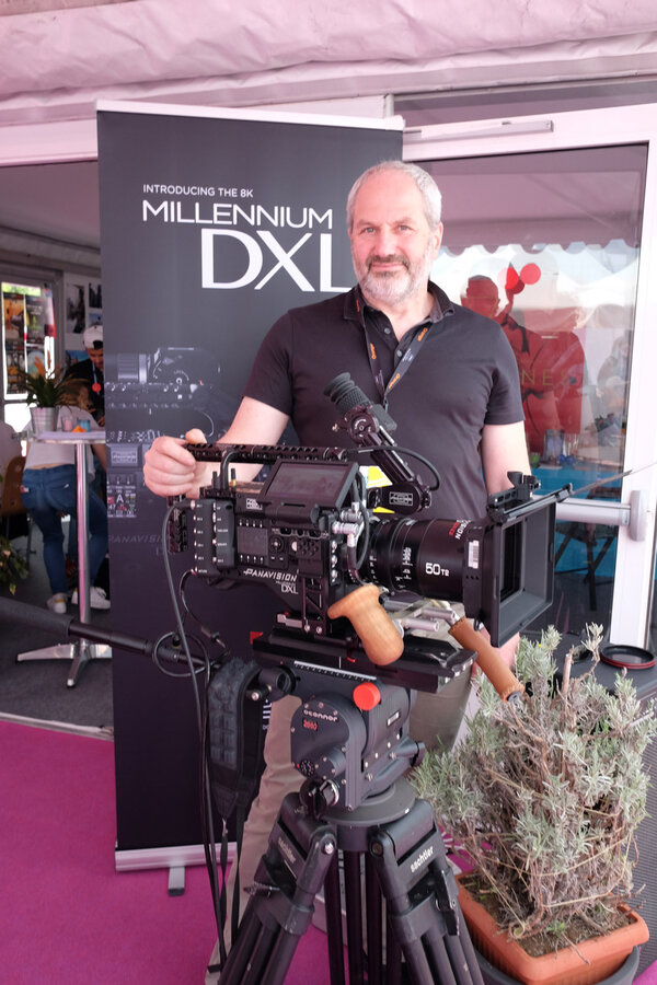 Patrick Leplat et la Millennium DXL au Pavillon de la CST - Photo Jean-Noël Ferragut