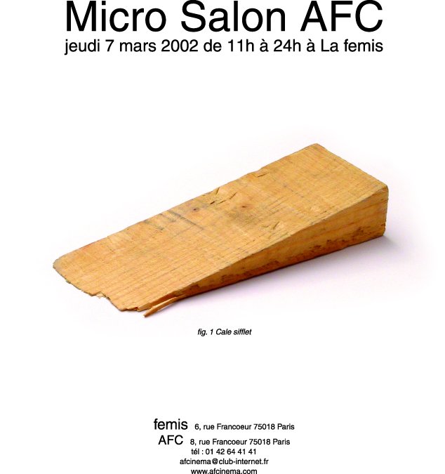 l'AFC fait salon par Isabelle Scala