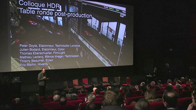 Colloque HDR / AFC : module 3, étalonnage et postproduction