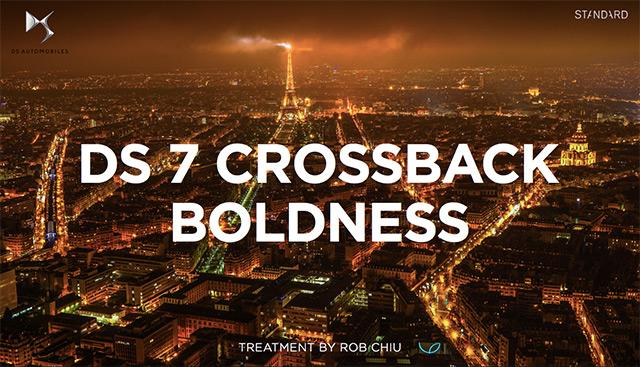 affiche DS 7 Crossback Boldness