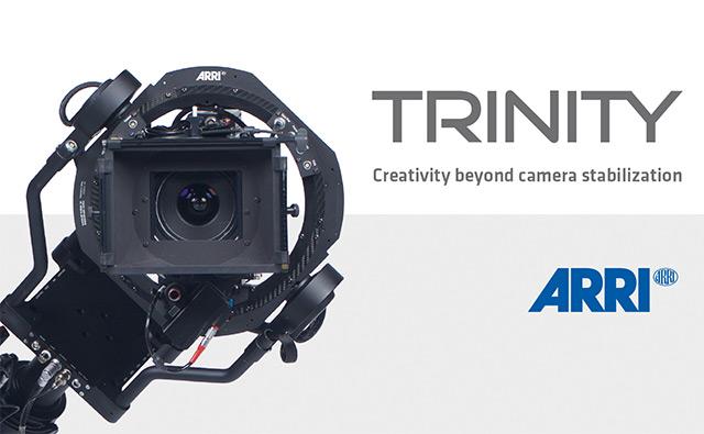 Arri reprend les systèmes de stabilisation de caméras Artemis sous l'appellation Trinity Las Vegas, NAB 2016