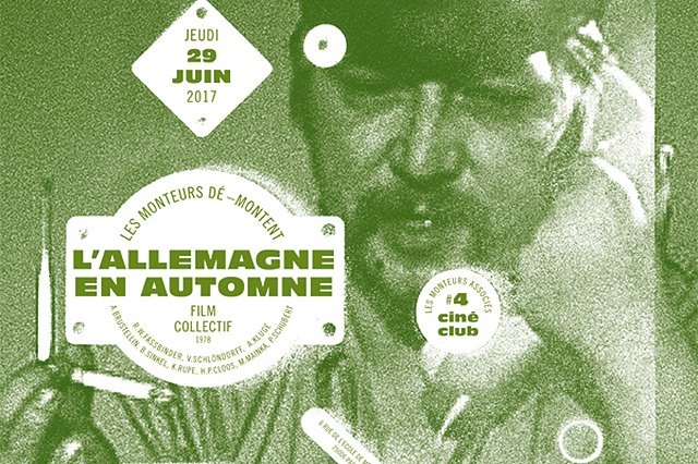 "L'Allemagne en automne", projeté au Ciné-club des Monteurs Associés