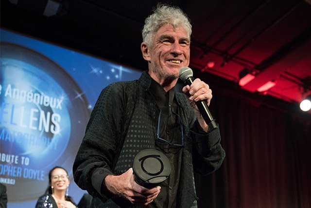 Retour sur l'hommage "Pierre Angénieux ExcelLens in Cinematography" 2017 à Christopher Doyle, HKSC