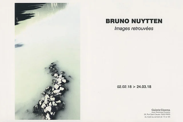 Exposition "Images retrouvées", photographies de Bruno Nuytten