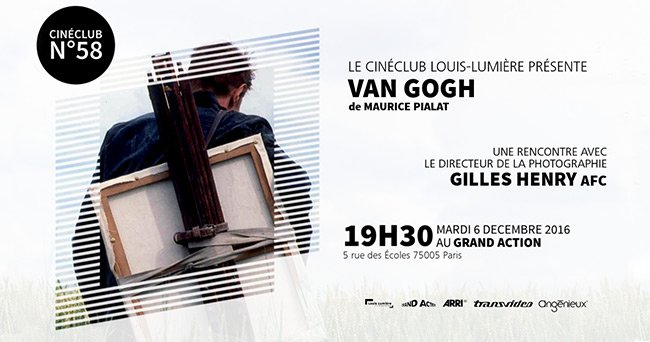 "Van Gogh", de Maurice Pialat, projeté au Ciné-club de l'Ecole Louis-Lumière