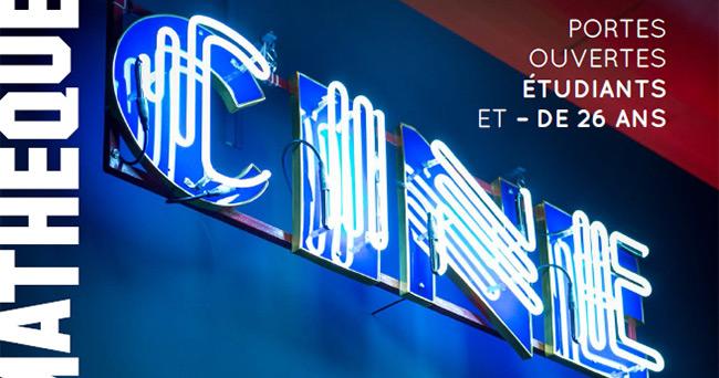 Journée portes ouvertes aux étudiants à la Cinémathèque française