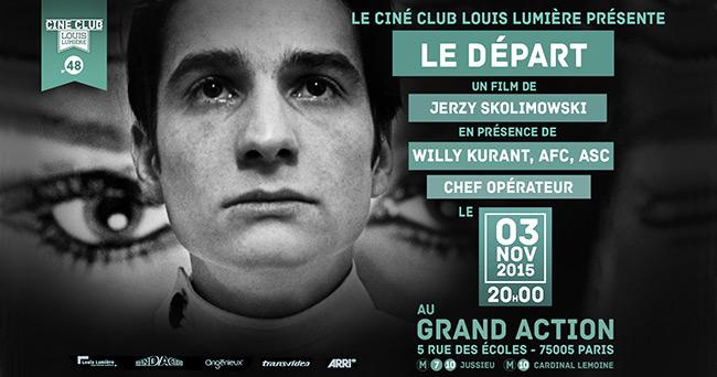 Le Départ, de Jerzy Skolimowski, projeté au Ciné-club de l'Ecole Louis-Lumière