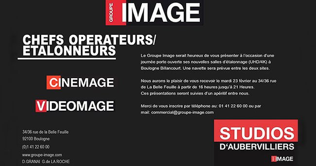 Journée Porte Ouverte à Cinemage