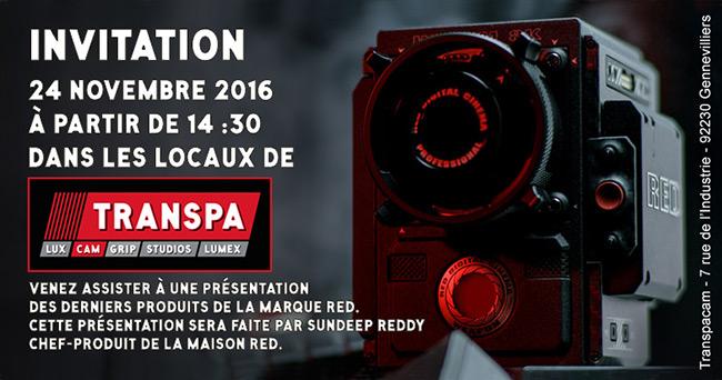 Présentation RED chez Transpacam