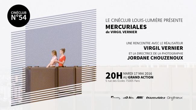 "Mercuriales", de Virgil Vernier, projeté au Ciné-Club de l'Ecole Louis-Lumière