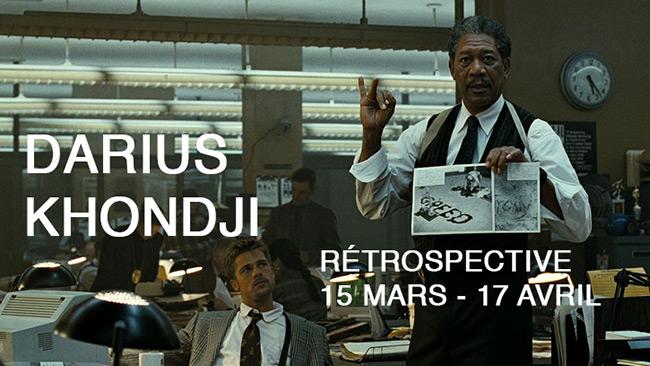 Darius Khondji, AFC, ASC, retrospective at the Cinémathèque française