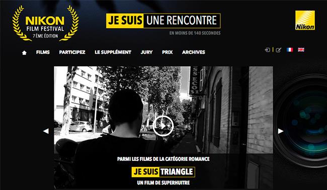 Ouverture du vote en ligne pour le 7e Nikon Film Festival