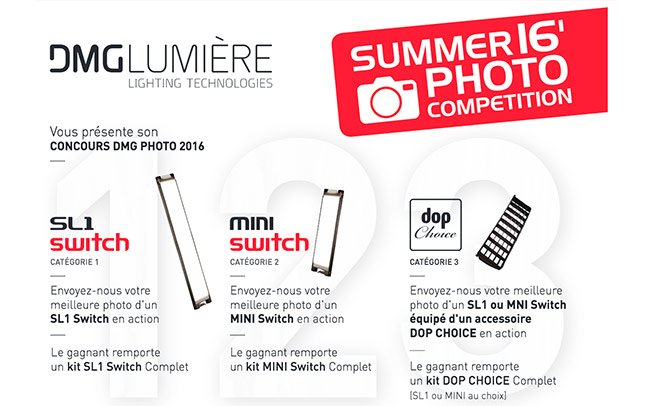 DMG Lumière lance un concours photo estival